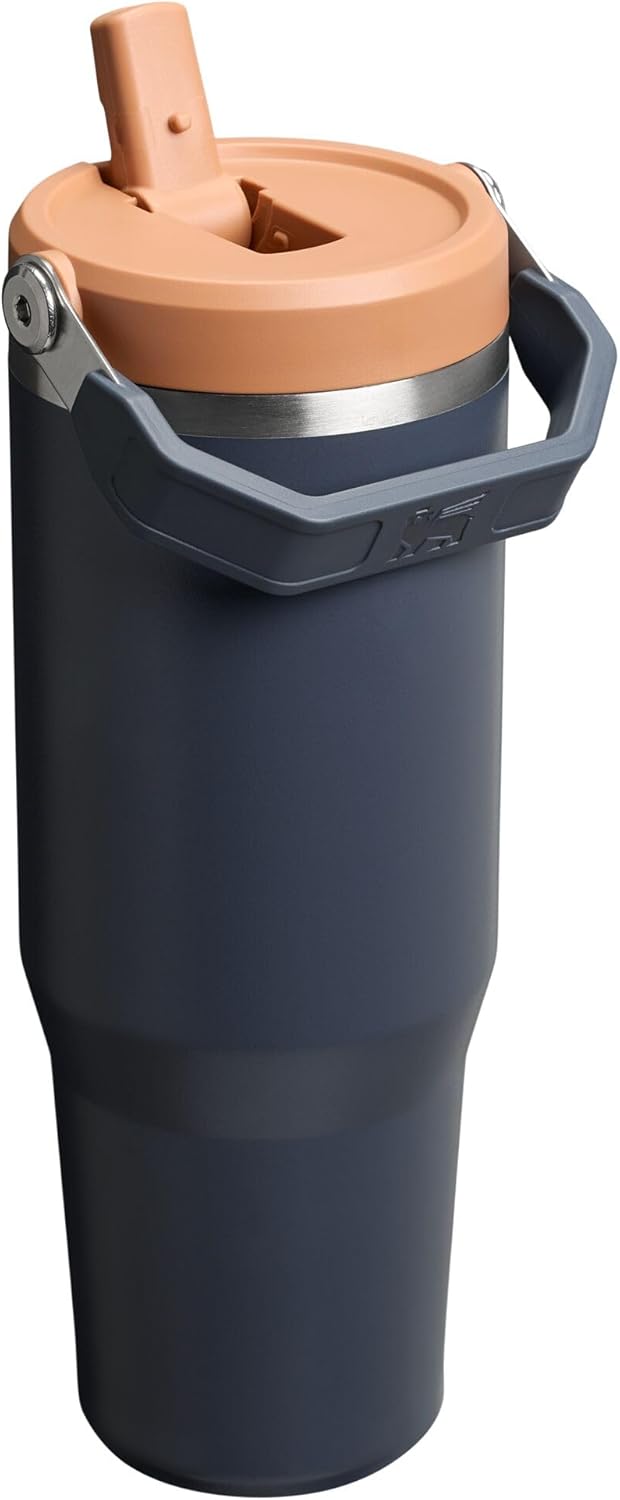 STANLEY IceFlow 2.0 Tumbler - 30 oz Leakproof Insulated Water Bottle with Handle | BPA-Free | Twilight