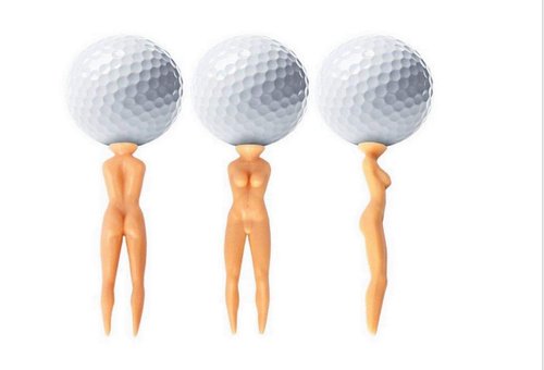 CATOSUM 50PCS 3 Inch Plastic Golf Tees Lady Tees Woman Golf Tees Golf Tees for Golf Training