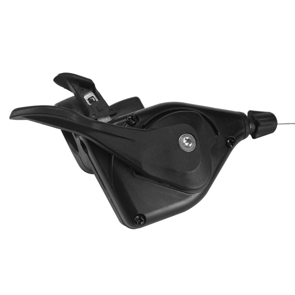 CYSKY Bike Shifter Levers 1 Pair 3x8 Speed Gear Shifter Mountain Bicycle Derailleur with Gear Indicator Right and Left Thumb Shift Levers Combo (3x8 24 Speed)