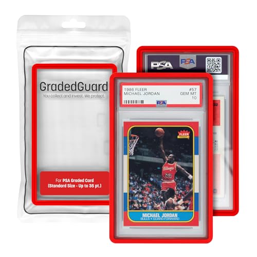PSA Card Slab Protector Case - Impact Resistant TPU Holder