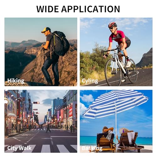 RCstyle Polarized Clip Compatible with Ray-Ban Meta Wayfarer (RW4006/4012 Size M Standard 50-22) (GEN1 &GEN2) Smart Glasses Color Changing Clip Set (Night Vision Yellow, Black)