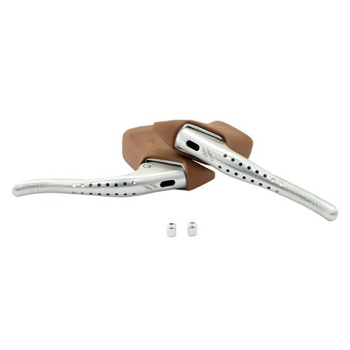 DIA-COMPE GC07H Aero Drilled Road Bike Drop Bar Brake Levers Set, Brown, DP2426