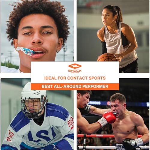 Custom Fit Mouth Guard for Football, Boxing, Hockey & MMA - Youth & Adult