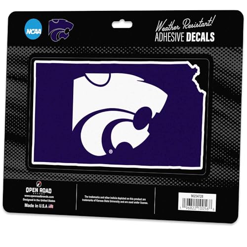 Kansas State University Vinyl Decal - Purple