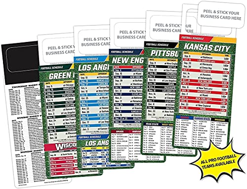 2026 Denver Pro Football Schedule Magnets - 100 Pack