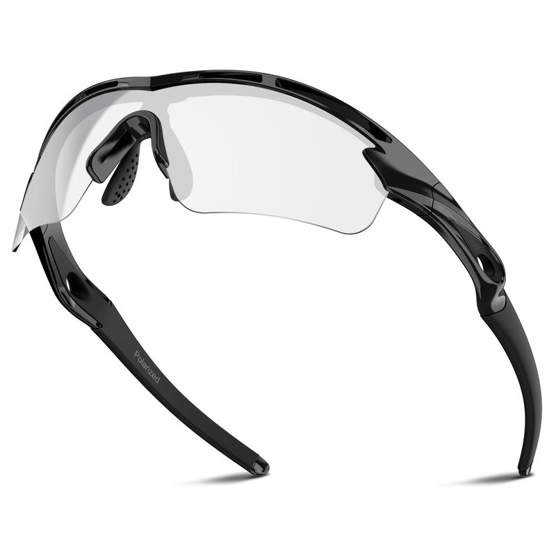 Rosemal Sports Sunglasses Polarized Cycling Sunglasses Running Driving Fishing Hiking for Men Women UV400 Photochromic