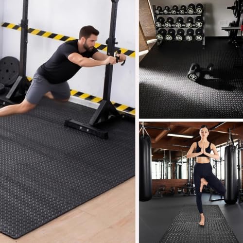 Interlocking Foam Floor Mats - 18-Pack, 3x6 Feet, 0.4" Thick