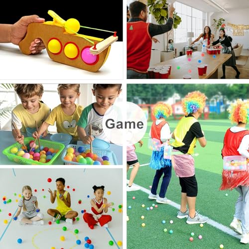 3-Star ABS Ping Pong Balls - Durable Training Table Tennis Set - Pack of 12