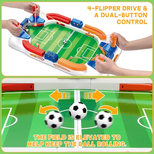 Mini Foosball Table Game - Interactive Soccer Toy for Kids