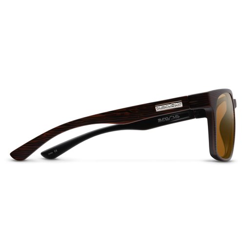 Suncloud Hundo Polarized Sunglasses, Burnished Brown/Polarized Brown, One Size
