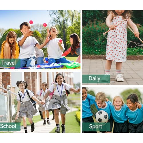 Kids Athletic Socks - Striped Crew Socks for School Uniform - Black & White - Big Kid / X-Large