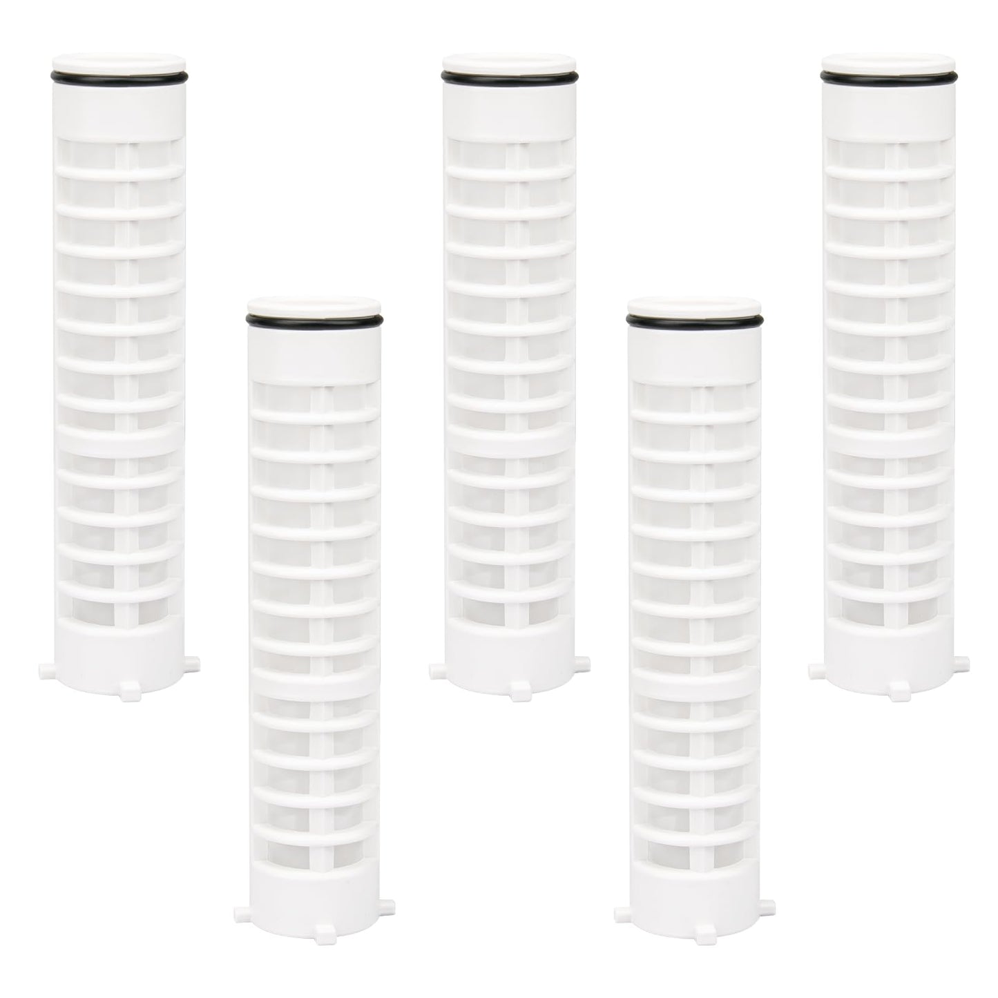 Replacement 1-1/2" 100 Mesh Spin Down Filter Screen FS1-1/2-Re for Rusco & Vu-Flow Filtration System, FS1 1/2-100 Water Filter Element Effectively Filters Sand and Silt, Protecting Plumbing - 5 PACK