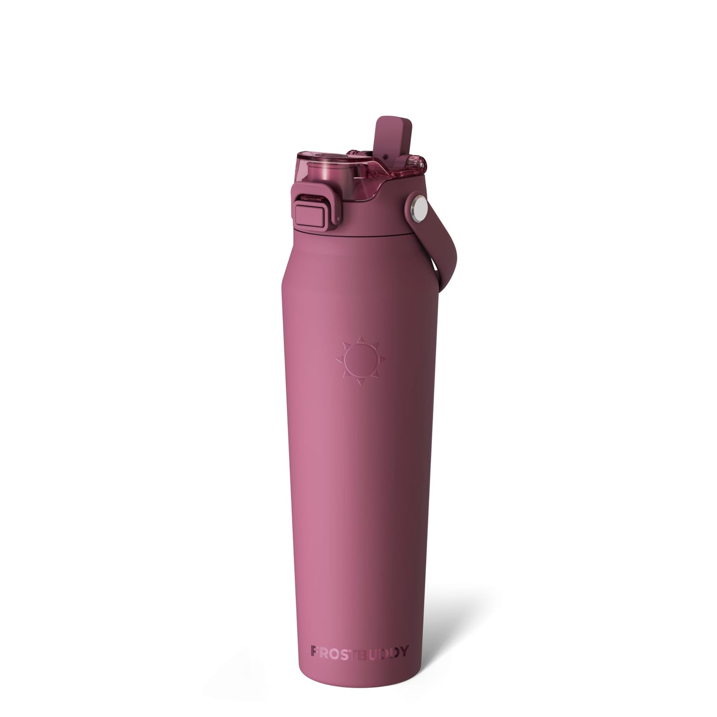Frost Buddy 32oz Insulated Water Bottle with Straw & Chug Lid | Leak-Proof Stainless Steel | 24-Hours Cold | Sweat-Proof, Cup Holder Friendly | Ideal for Gym, Travel, Sports & Everyday Hydration