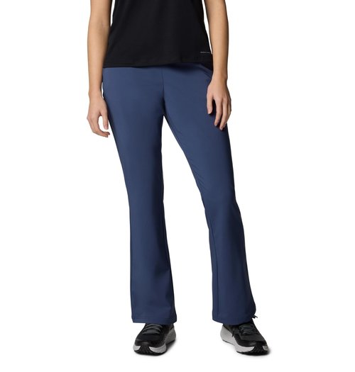 Columbia Womens All Seasons Bootcut Pant, Nocturnal, Medium Short