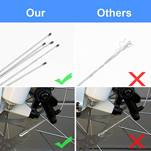 10PCS Premium Bicycle Brake Cable Kit for MTB & BMX Bikes