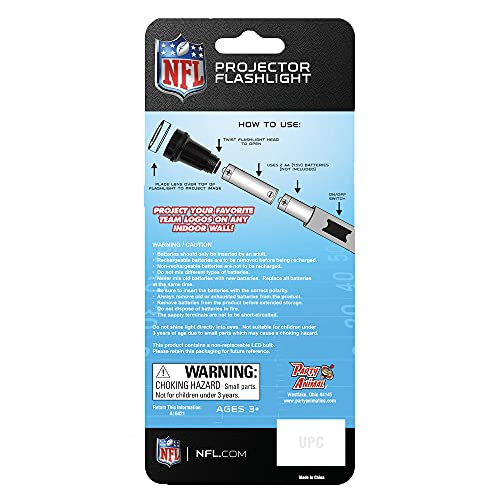 Kids Sports Projector Flashlight with Interchangeable Lenses - NFL Los Angeles Chargers