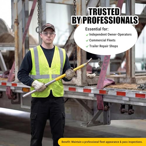 Heavy-Duty Stainless Steel Trailer Side Rail Repair Tool