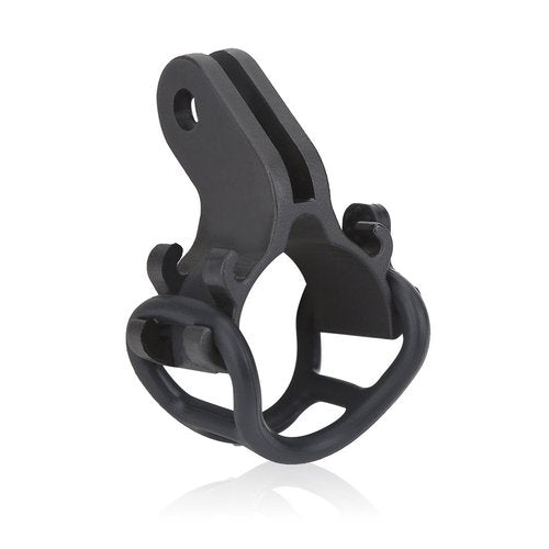 Flashlight Bike Mount, Universal for 40mm Flashlights, Secure Handlebar Holder with Adhesive Silicone Band for Cycling, Camer