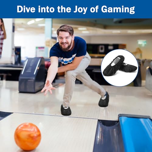 Reusable Non-Slip Bowling Shoe Covers - Large Size