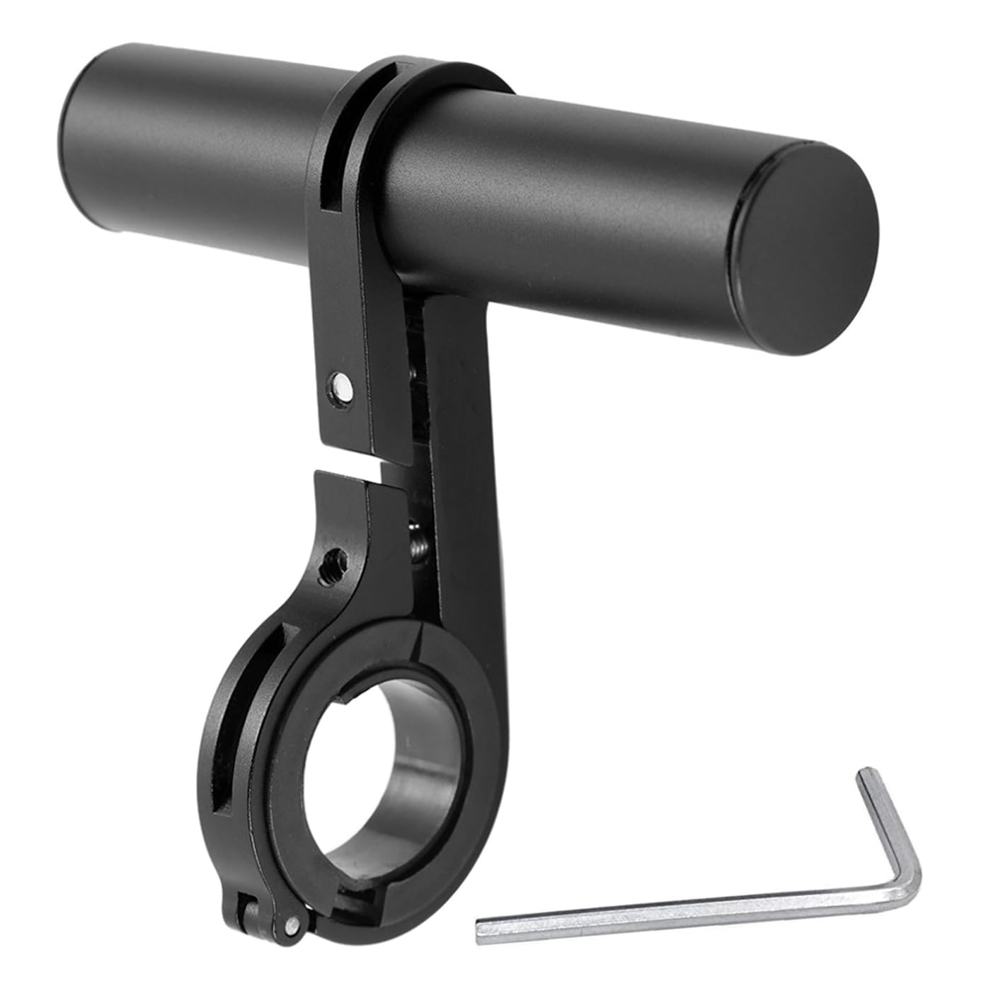 Mesee Bike Handlebar Extender Bicycle Handlebar Clamps Extension Mount Holder Aluminum Alloy Single Clamp Cycling Bracket for Bike LED Light, GPS, Speedometer