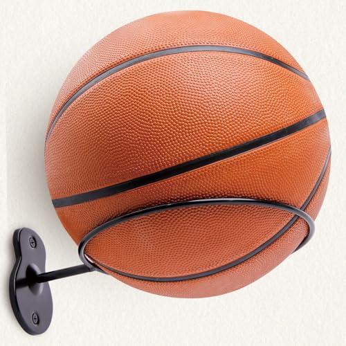 7-Inch Metal Basketball Holder Wall Mount - Cal Shape