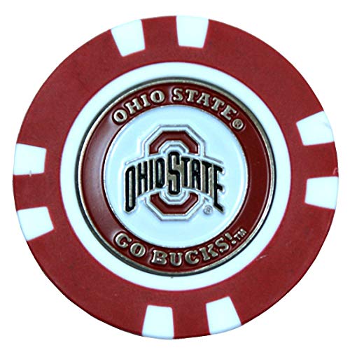 Ohio State Buckeyes Golf Poker Chip with Magnetic Marker