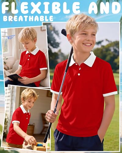 Boys' Short Sleeve T-Shirt - Multiple Color Options