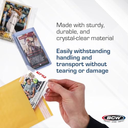 Resealable Trading Card Team Bags - 400 Count, Holds 35 Cards
