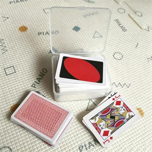 2PCS Clear Plastic Game Card Storage Box - High Capacity Holder
