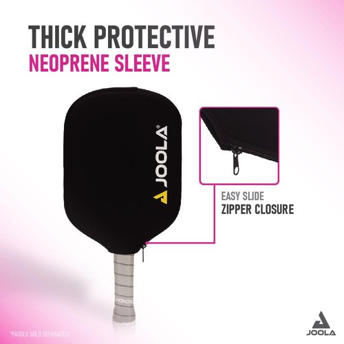 JOOLA Magnus Pickleball Paddle Cover - Protective Neoprene Sleeve for JOOLA Tyson McGuffin Magnus Pickleball Paddle - Fits Extra Long & Elongated Paddles Including 14mm & 16mm - Padded Travel Case