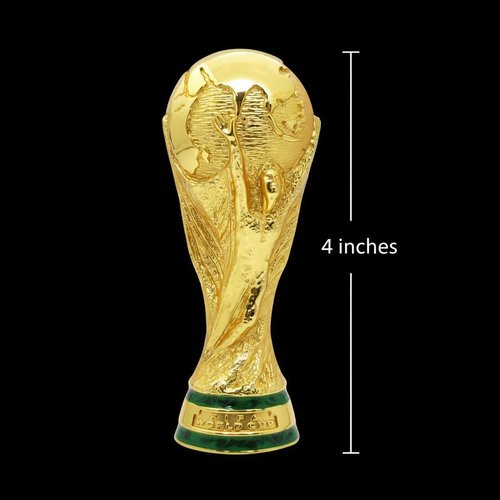 FIFA World Cup 2026 Edition 3D Replica Trophy - Premium Weighted Zinc Alloy | 4 Inch Desk Display