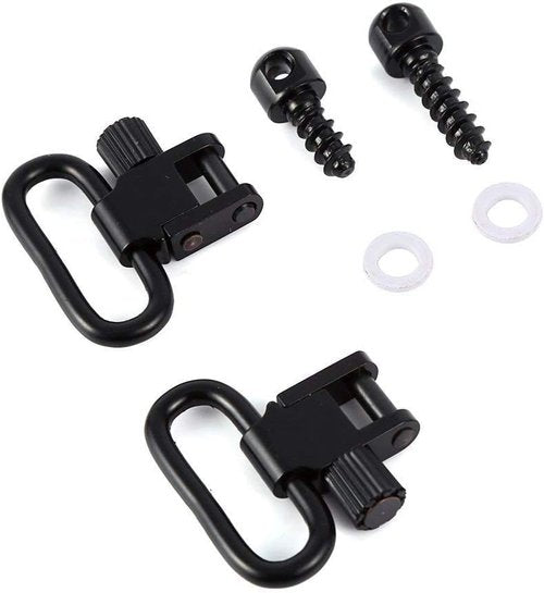 360 Tactical Quick Detachable Sling Swivels - Durable Bolt Action QD Sling Swivels Set