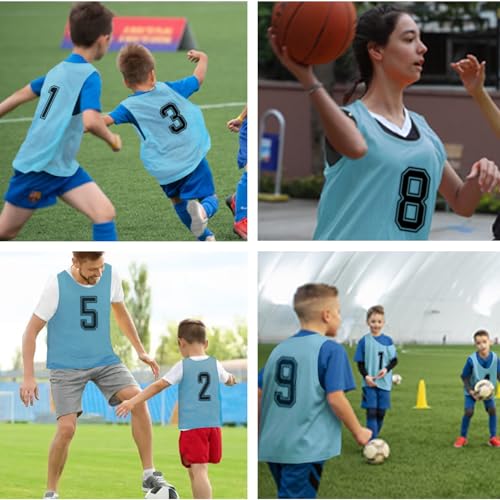 Mesh Scrimmage Jerseys for Soccer & Football - Youth to Adult