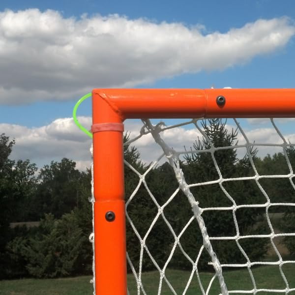 Full-Size Lacrosse Goal - Brave-V6 with Pre-Strung Net
