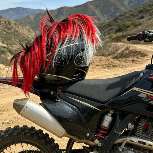 Mohawk Helmet Accessory - 1PC Fun Hair Piece - Mohawk-02
