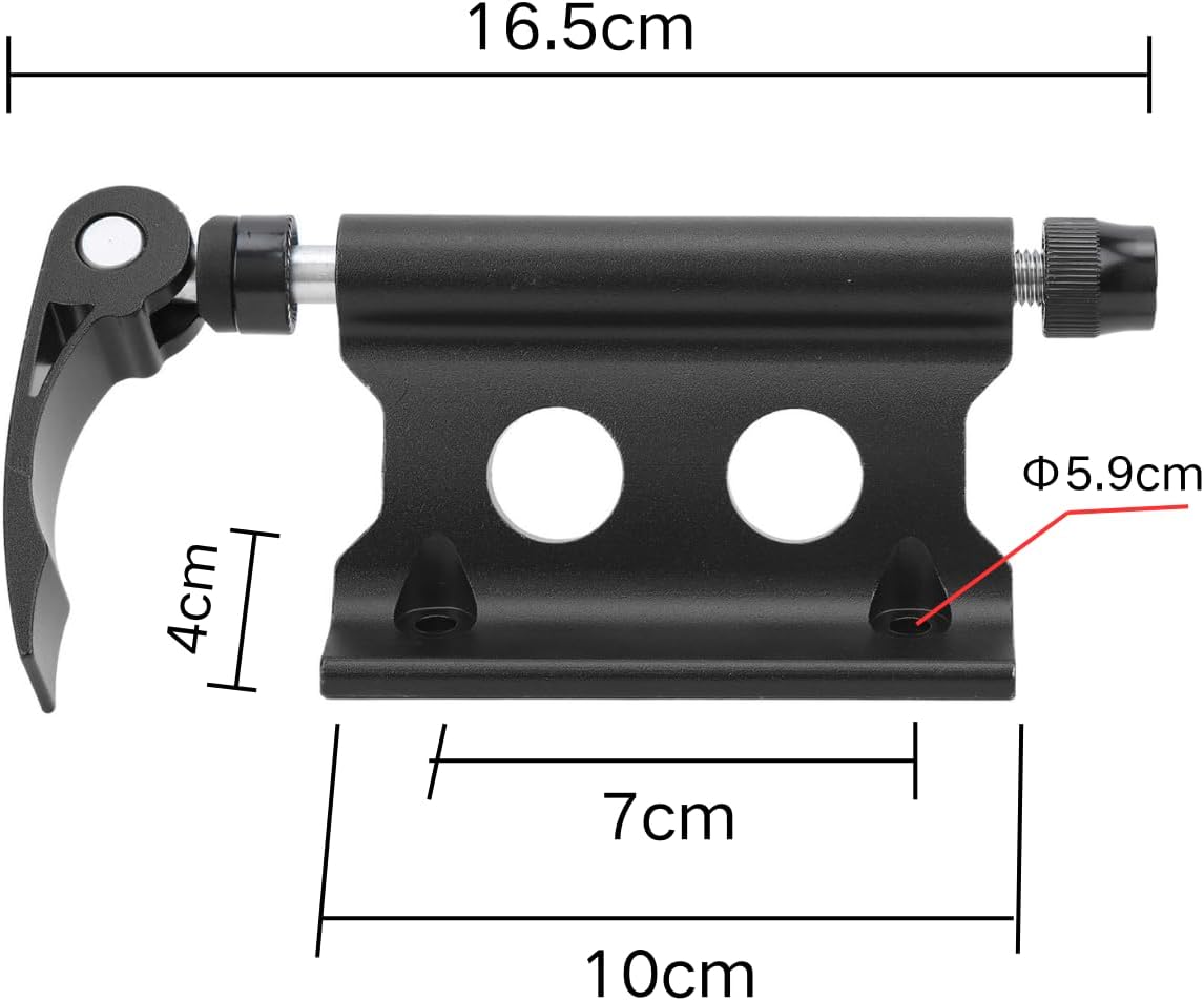 Skiennix Quick Release Bike Fork Mount - Durable Alloy Carrier Lock for Secure Transportation