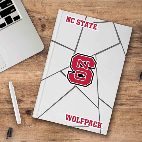North Carolina State Wolfpack Team Decal Set - Red