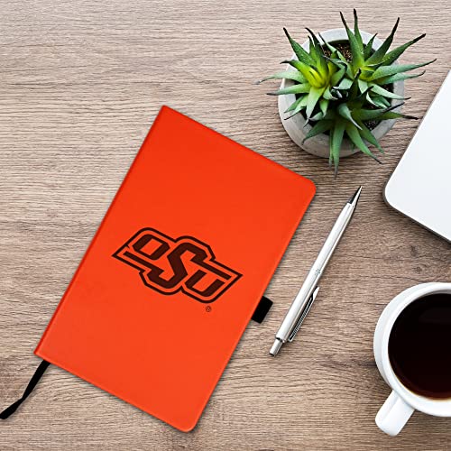 Oklahoma State Cowboys Laser-Engraved Notepad - 5.25 x 8.25 inches