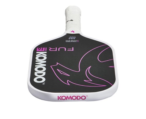 KOMODO Furi 16mm Pink Thermoformed Pickleball Paddle Gen III | T700 Raw Carbon Fiber | USAPA Approved