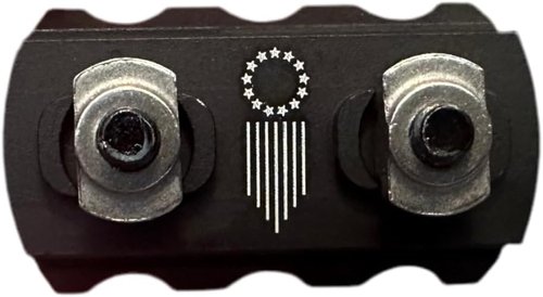 Continental Liberty MLOK Picatinny Accessory Rail Section - Ultralight 6061 Aluminum Mount for Lights & Lasers | 3, 5, 7, or 9 Slot Options