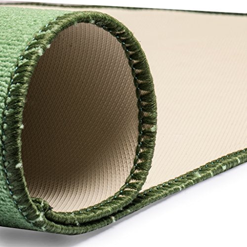 Green Mahjong Table Cover 31.1 Inch Non-Slip Synthetic Fiber Protects Games
