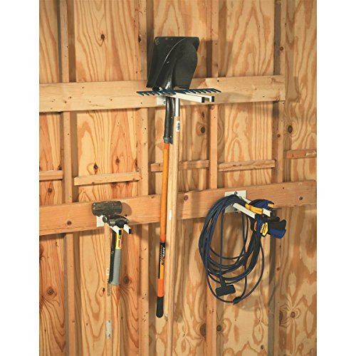 Gempler's Extra Long Tool Rack for Shovels, Spades, Rakes, and Brooms