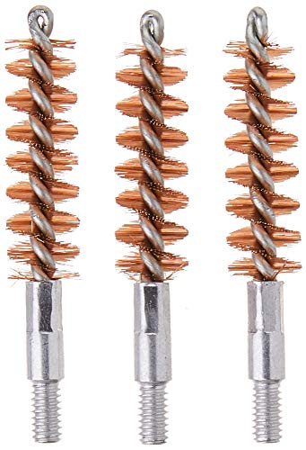 Handgun Bore Brush .38 Caliber/9mm - 3-Pack with Bronze Bristles