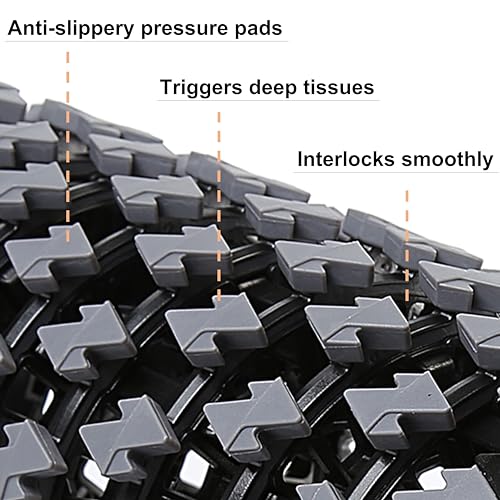 Fitster Gray Collapsible Foam Roller - 13 Inch Portable Muscle Recovery Tool