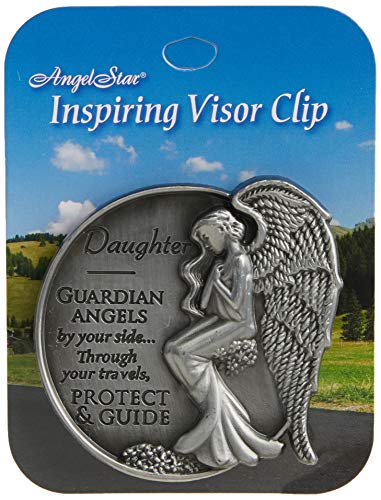 Angel-Inspired Unisex Visor Clip - Gray