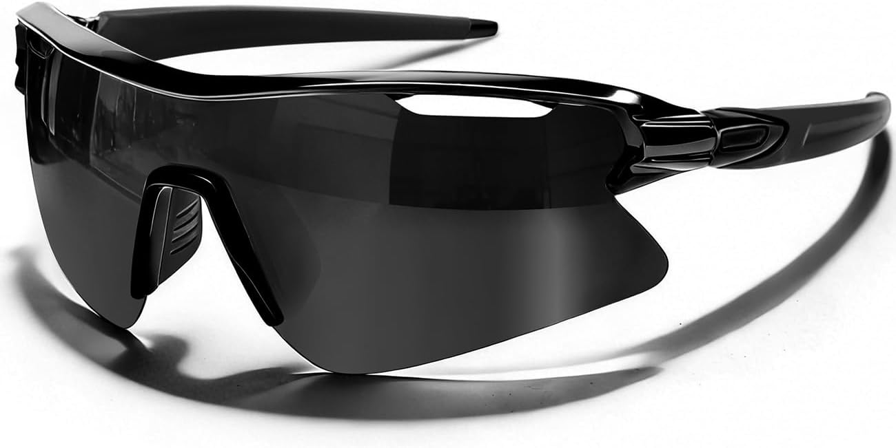 SEKKAF Polarized Sports Sunglasses - UV400 Protection for Men, Women & Youth | Ideal for Cycling, Fishing & Golf