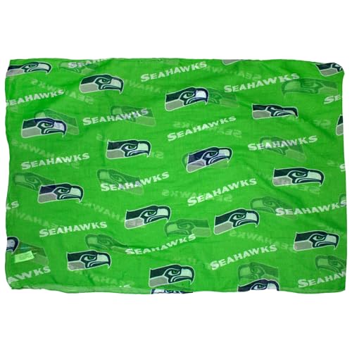 Seattle Seahawks NFL Sheer Infinity Scarf - Officially Licensed