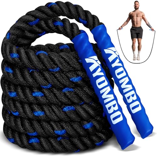 Weighted Jump Rope for Fitness - 1LB for Cardio & Boxing