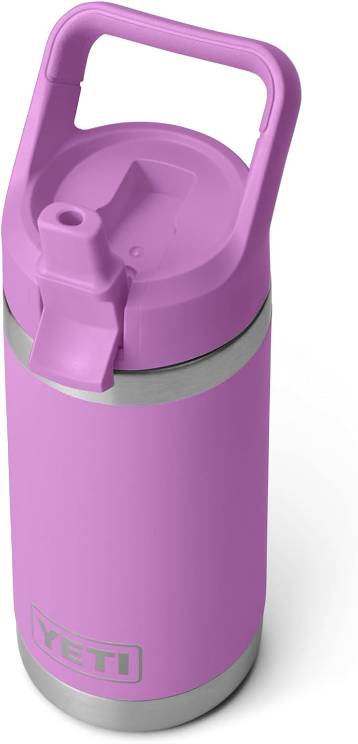 YETI Rambler Jr. 12 oz Kids Bottle - Durable Design with Straw Cap for Easy Drinking