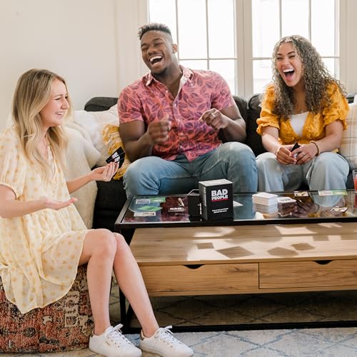 Hilarious Party Game for Adults – BAD PEOPLE Card Game Set